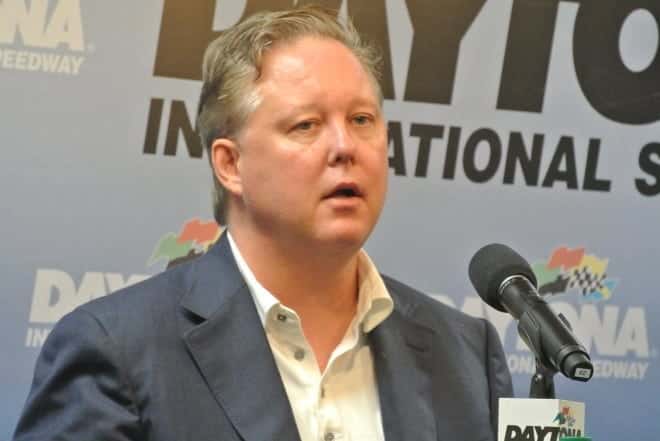 Did You Notice Nascar S Eerie New Sound Silence Post Brian France