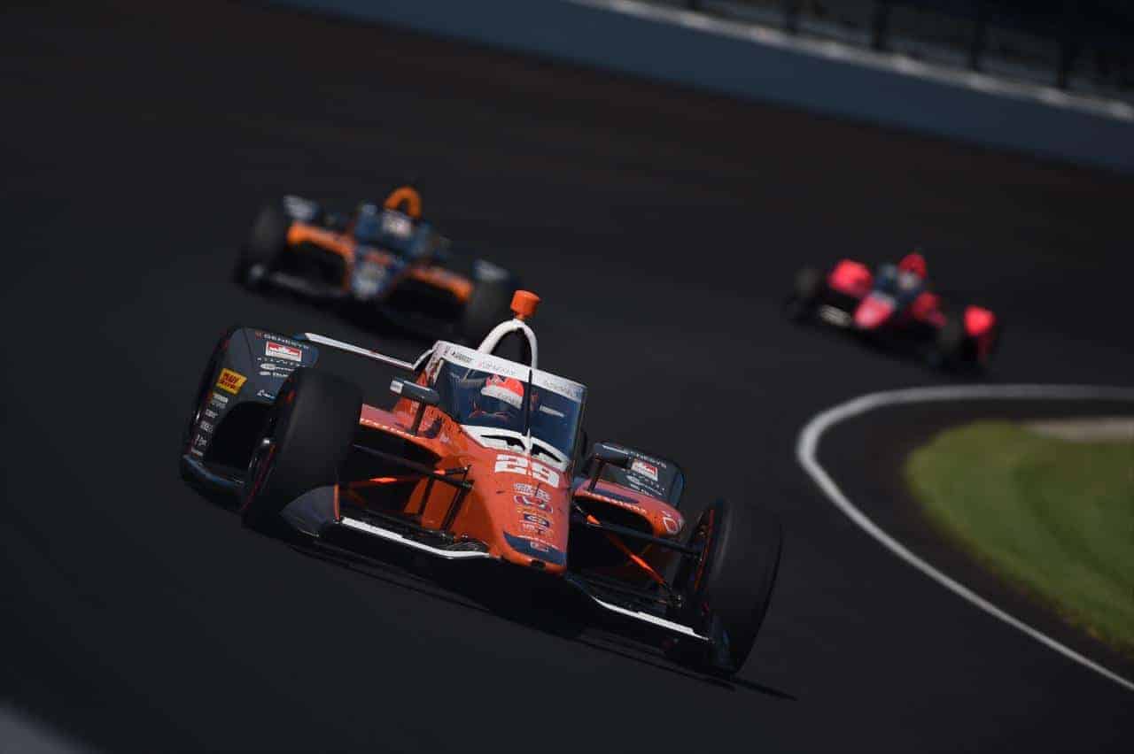 Seeking Full Time Ride James Hinchcliffe Scores 7th In Indianapolis 500