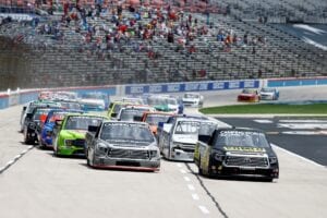 2021 Texas Trucks John Hunter Nemechek Ben Rhodes pack racing Jared C Tilton Getty