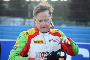 Charlie Luck after winning GT America Race No. 1 at Watkins Glen International, 9/18/2021 (Photo: Phil Allaway)