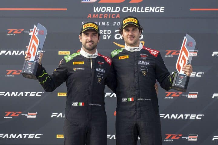 Andrea Caldarelli, Michele Beretta Claim Sebring GT World Challenge America Weekend Sweep - Vimarsana News